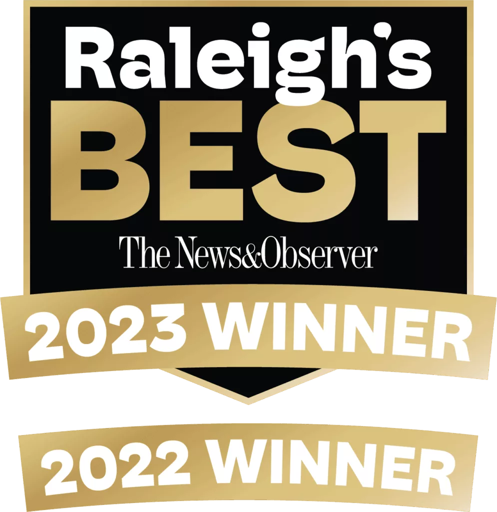 BodyLase® Med Spa - Raleighs Best Logo 2022 and 2023